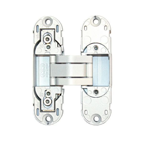 Скрытая петля AGB Eclipse 2.2, 110х30 мм, белая, с колпачками (E30200.85.91 Kit) E30200.85.91+E30200.87.91 фото