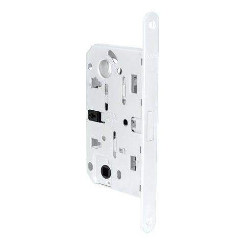 Врезной магнитный замок WC AGB Mediana Polaris Wave, 96/50 мм, белый (B06132.50.FM) B06132.50.FM фото