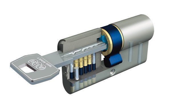 Циліндр AGB SCUDO 5000 PS 120 мм (60/60) ключ/ключ СА0016.55.55 фото