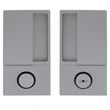 Ручка для раздвижных дверей AGB WAVE WC, матовый хром (B30002.02.32) B30002.02.32 фото