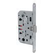 Врезной межкомнатный замок WC AGB Mediana Evolution, 96/50 мм, матовый хром (B01102.50.34)