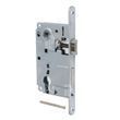 Врезной замок AGB Centro PZ, 85/50 мм, матовый хром (B01025.50.34)