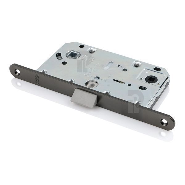 Врезной межкомнатный замок WC AGB Mediana Evolution, 96/50 мм, титан (B01102.50.F9) B01102.50.F9 фото