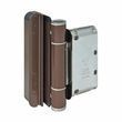 Петля противосъёмная AGB R4 mod.10 для входной деревянной двери, коричневая (Е04001.20.22)