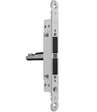 Врезной магнитный замок AGB Touch & Close Zero, 18/196 мм, цвет магнита &ndash; чёрный (B09602.90.93)