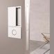 Ручка для распашных дверей AGB WAVE WC, белая (B30002.00.FM) B30002.00.FM фото 3