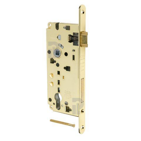 Врезной усиленный замок PZ AGB Sicurezza, 85/50/22 мм, латунь (B80851.50.03) B80851.50.03 фото